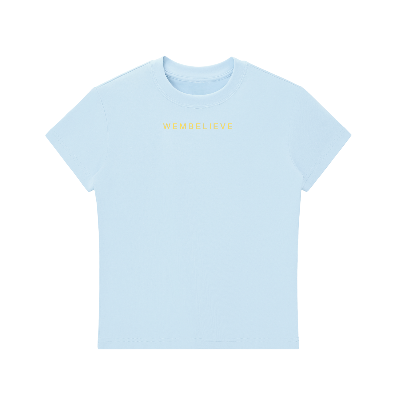 WEMBELIEVE Bodycon Crewneck T-Shirt