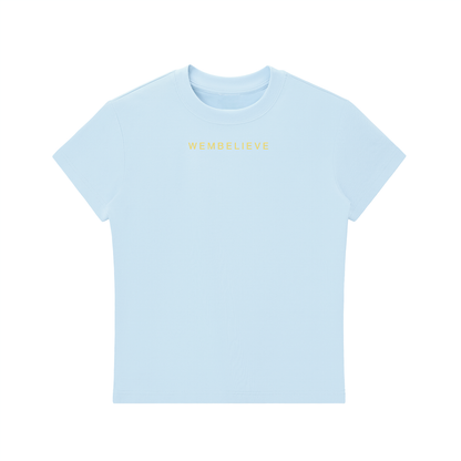 WEMBELIEVE Bodycon Crewneck T-Shirt