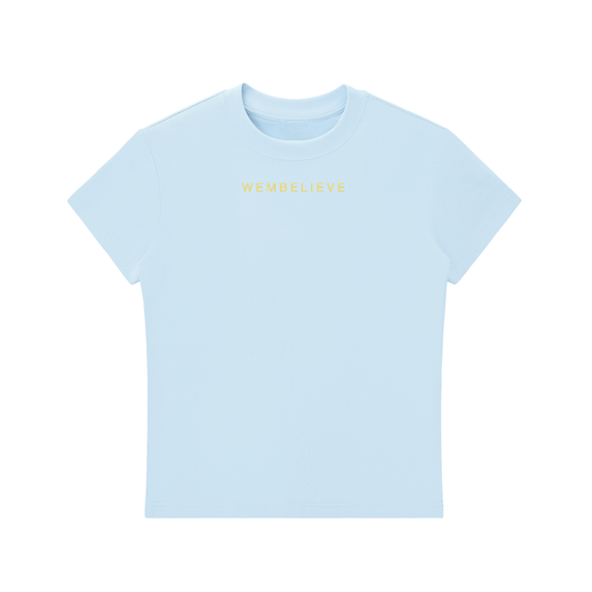 WEMBELIEVE Bodycon Crewneck T-Shirt