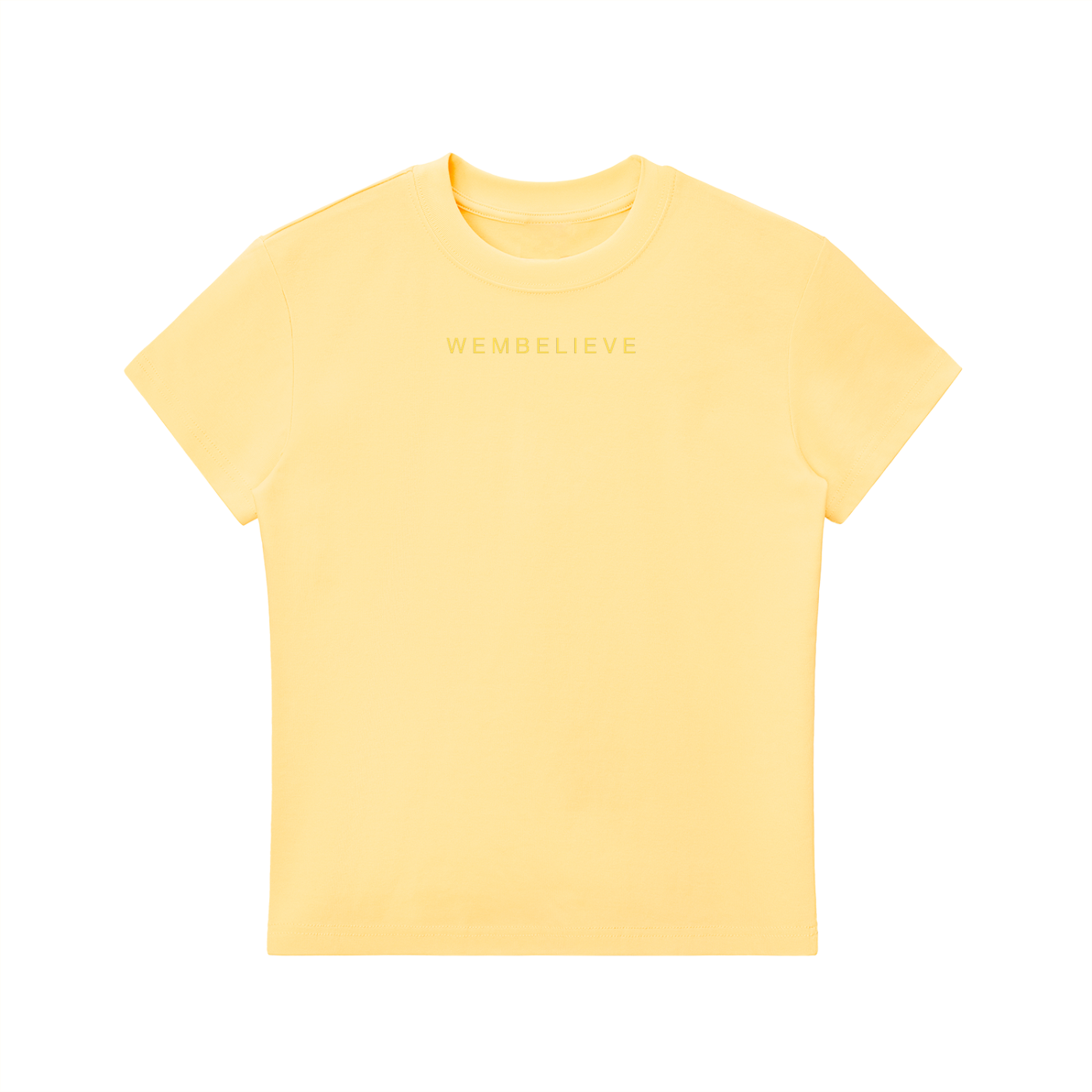 WEMBELIEVE Bodycon Crewneck T-Shirt