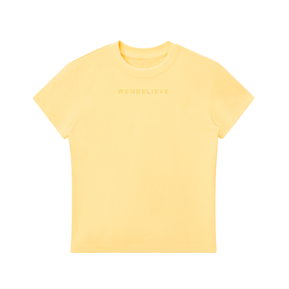 WEMBELIEVE Bodycon Crewneck T-Shirt