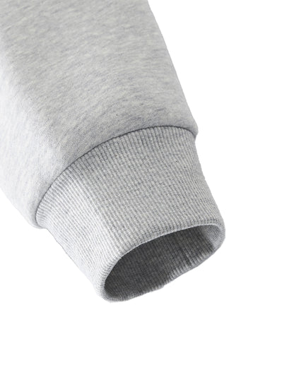 WEMBELIEVE Fleece Mock-Neck Crew Sweatshirt